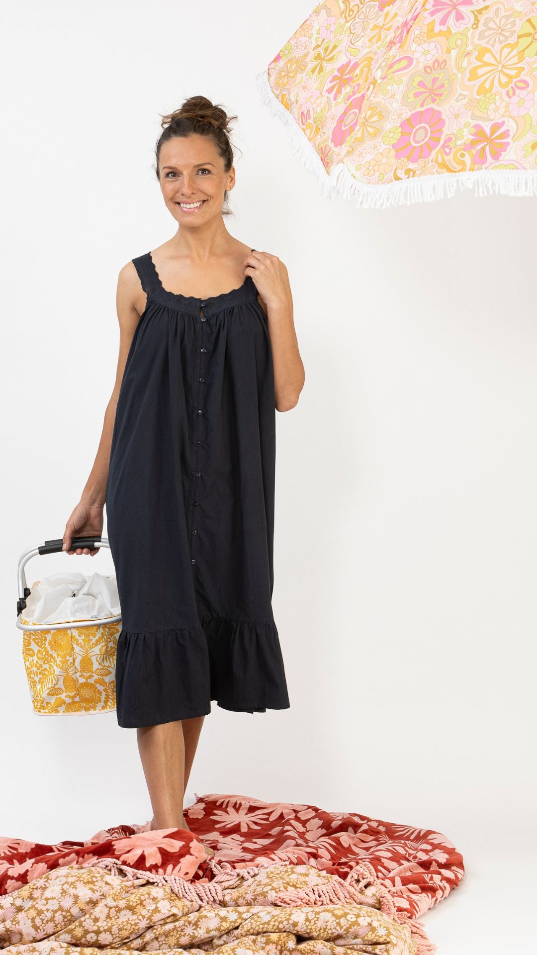 Womens cotton beach dress plus size 30