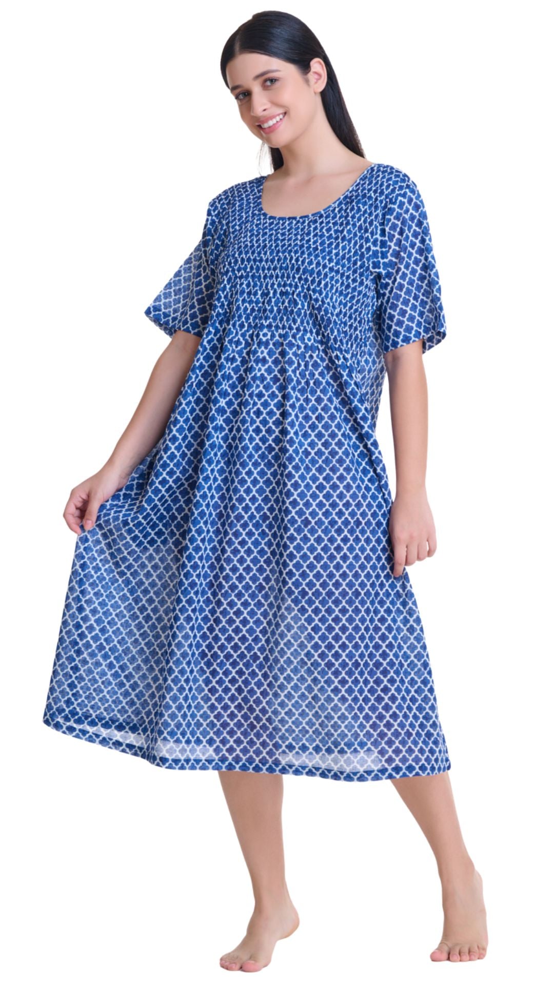 cotton nightdress short sleeve sizes 8 to 28. 30 day returns and fast shipping