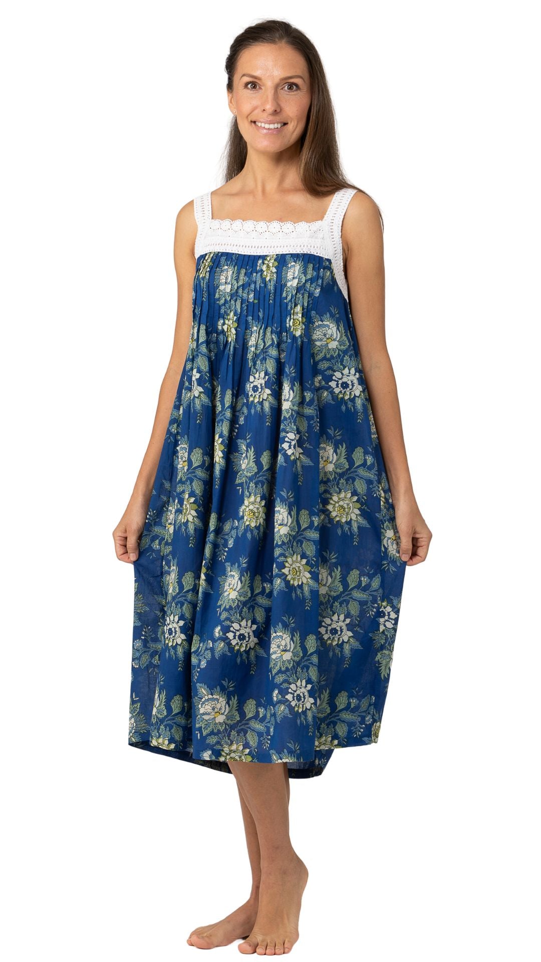 100% cotton floral womens australian nightie