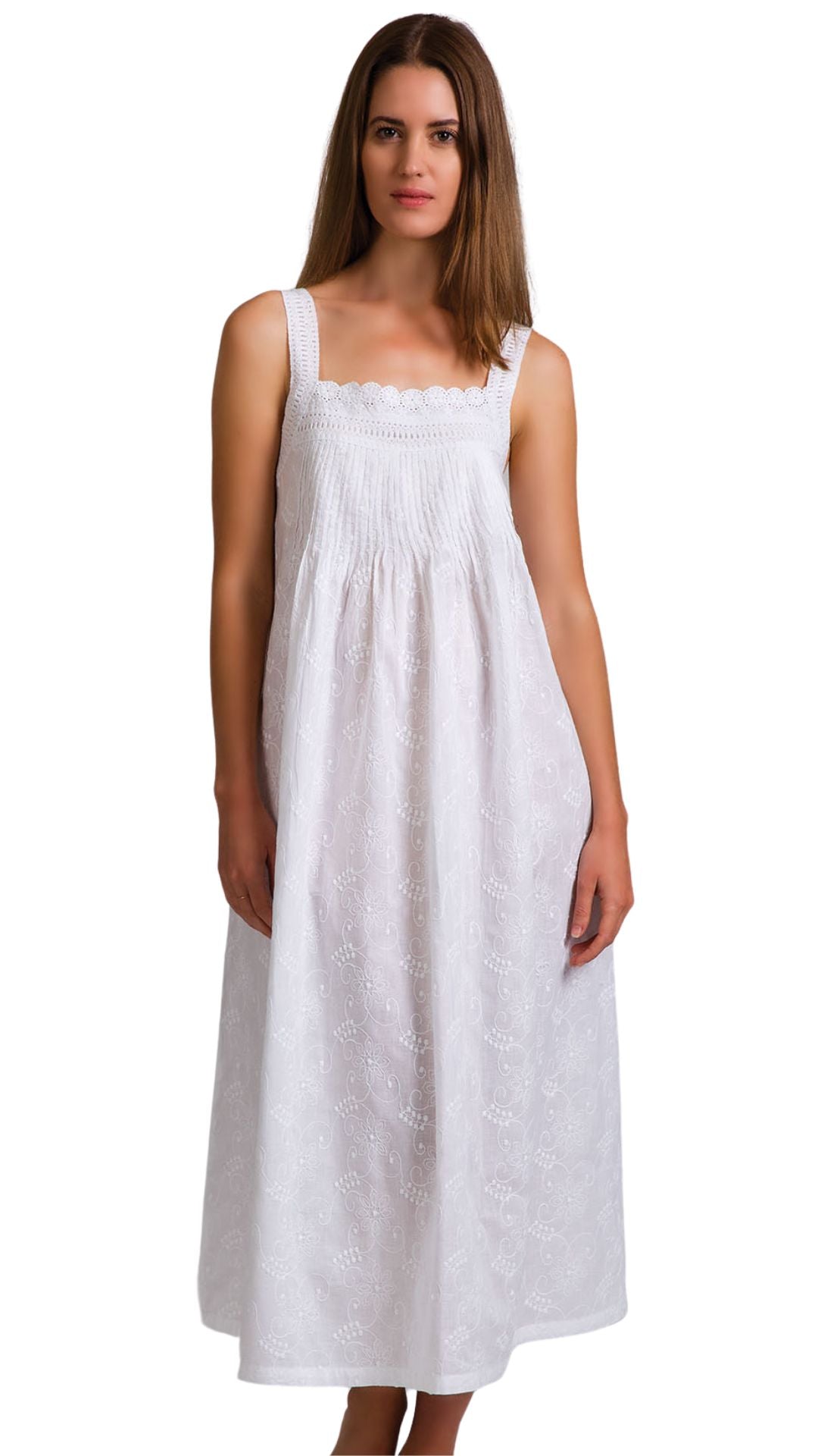 sleeveless cotton nightie in plus size from Brisbane Australia