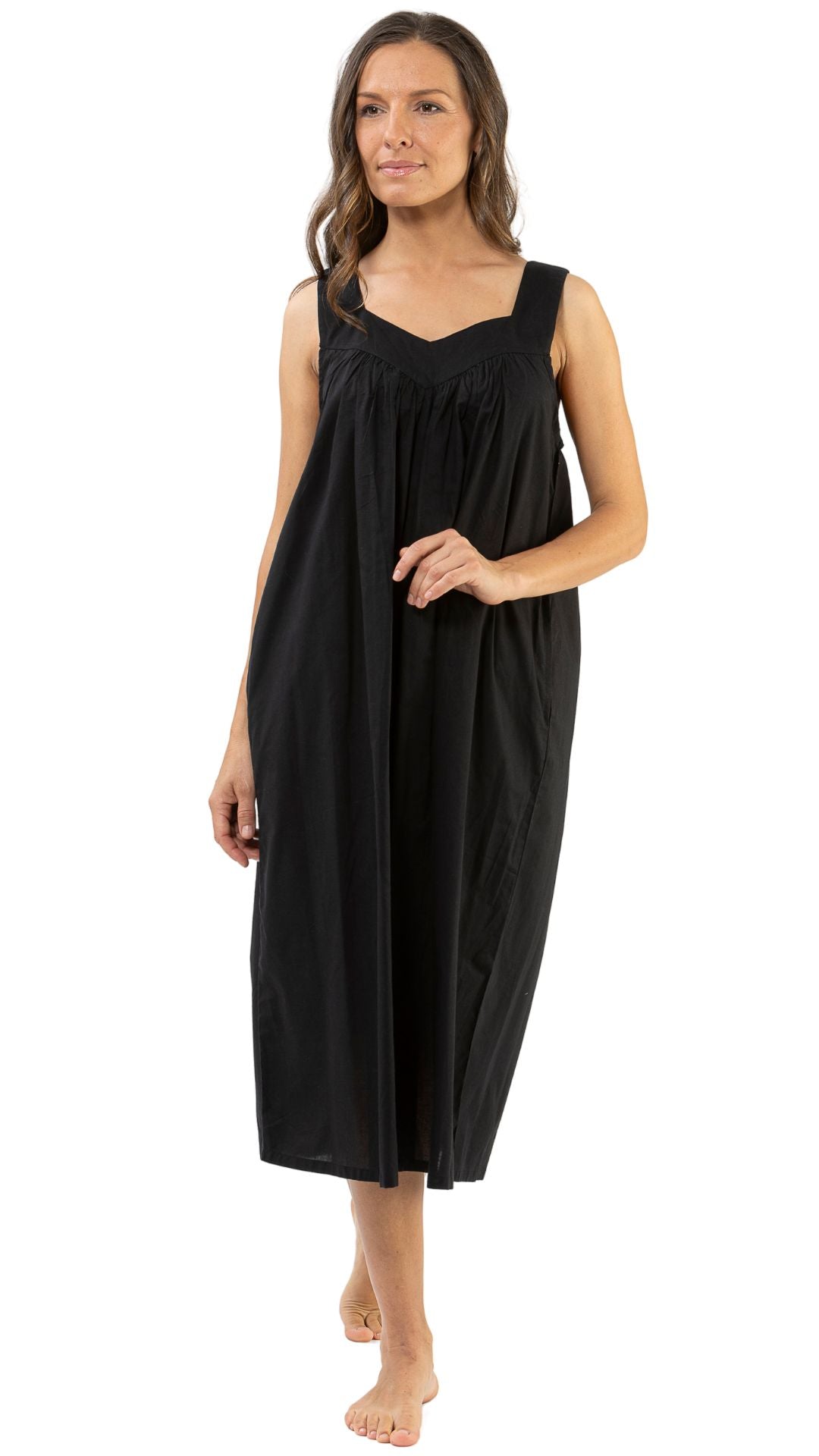 cotton nightie that isn't see through plus sizes from Brisbane
