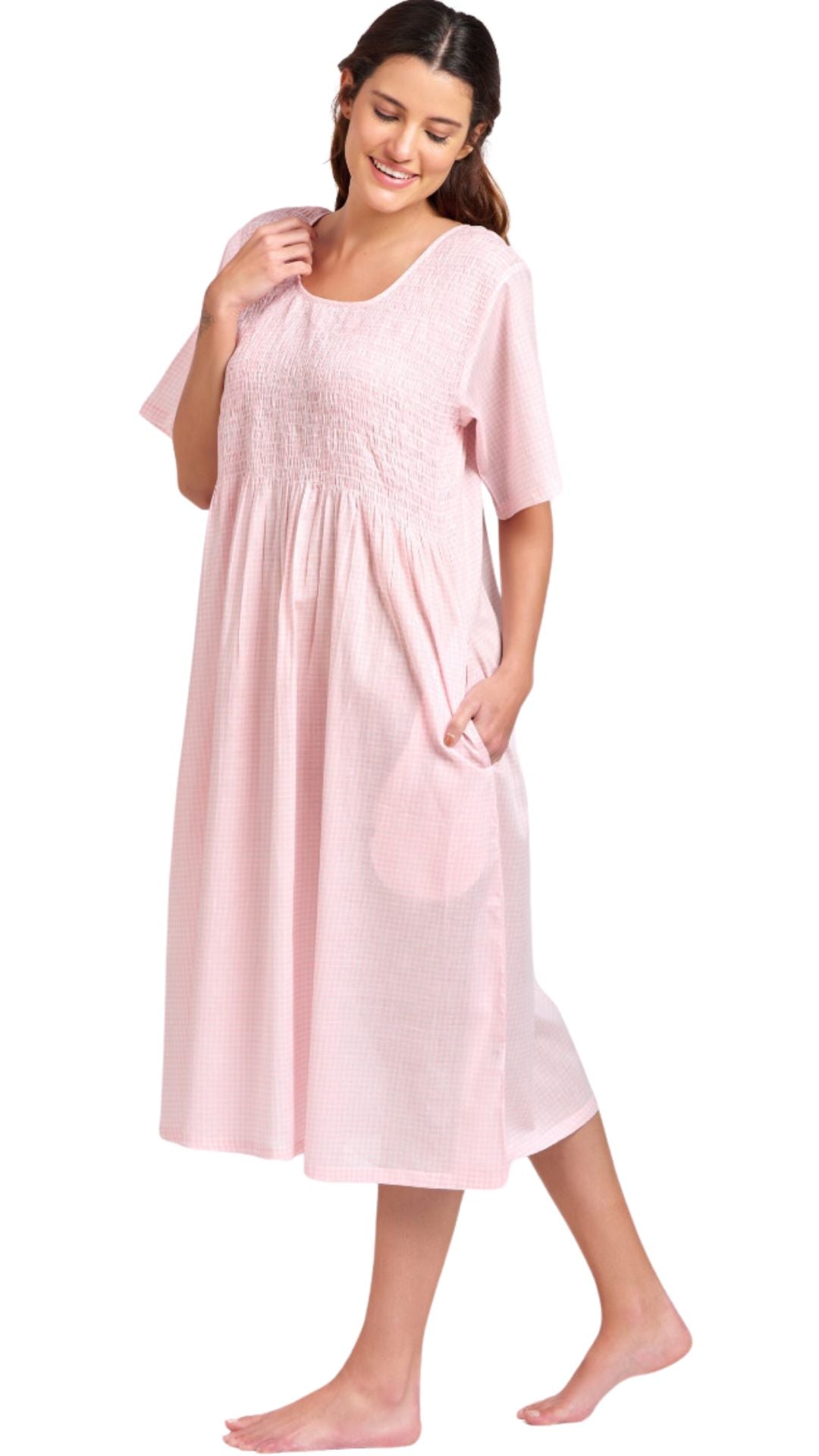 Short Sleeve 100 Cotton Nighties Brisbane Queensland