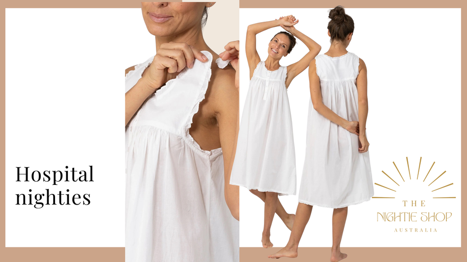 Comfortable Cotton Nighties for Hospital Stays, Recovery and Rest – THE ...
