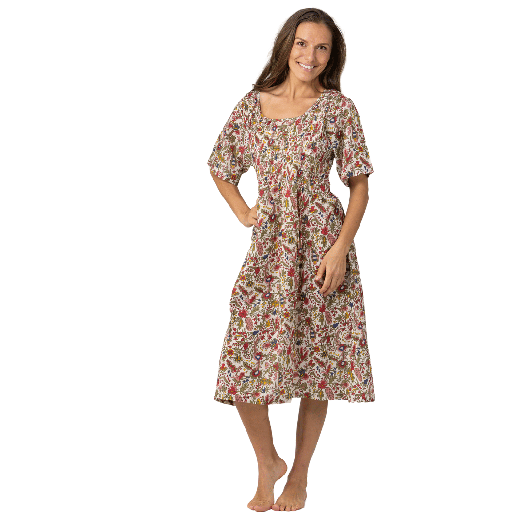 Short sleeve women's cotton nightie/nightgown online Australia