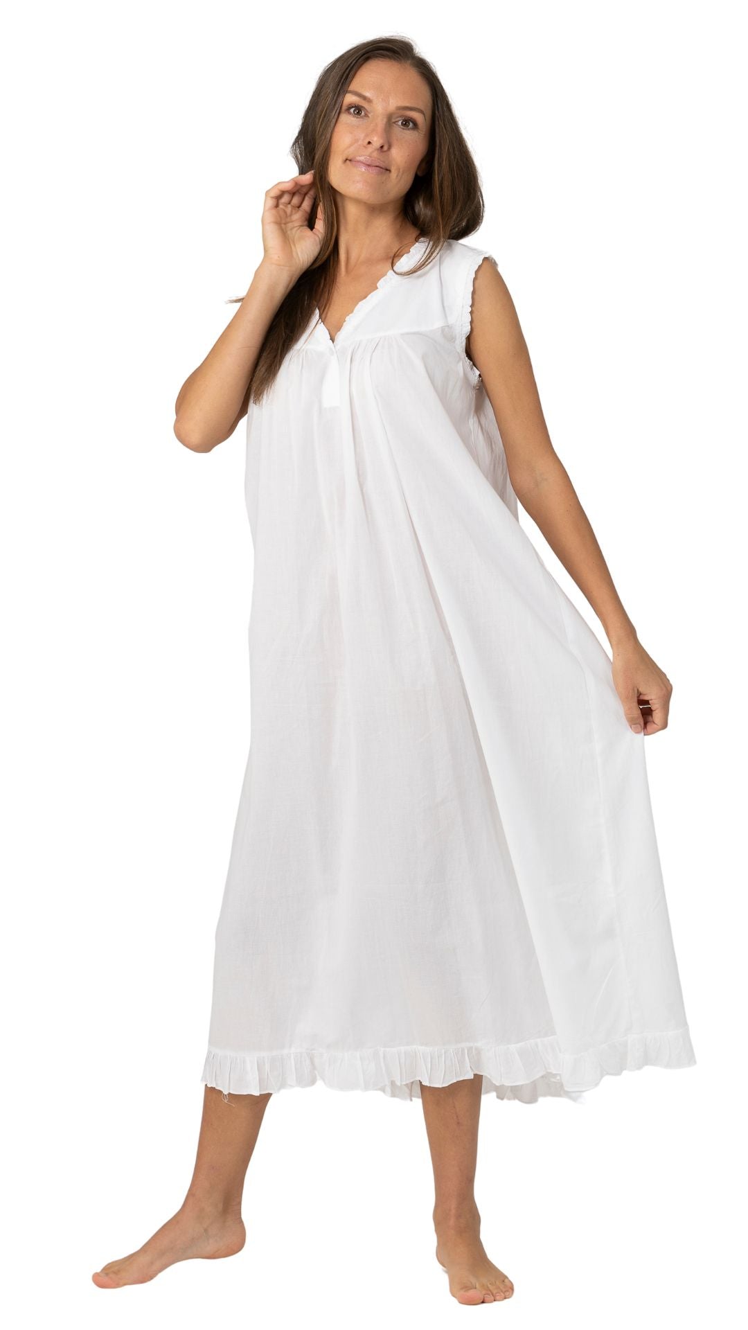 100% pure cotton nightie for travelling