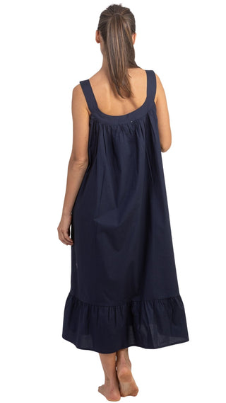 Billie Navy Cotton Nightie