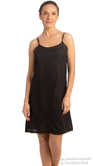 Midi Slip Black