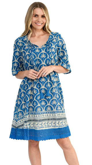 Palmy Escape Beach Dress