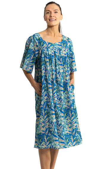 Blue Belle Short Sleeve Nightie