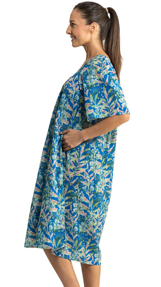 Blue Belle Short Sleeve Nightie