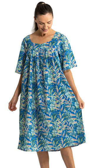 Blue Belle Short Sleeve Nightie