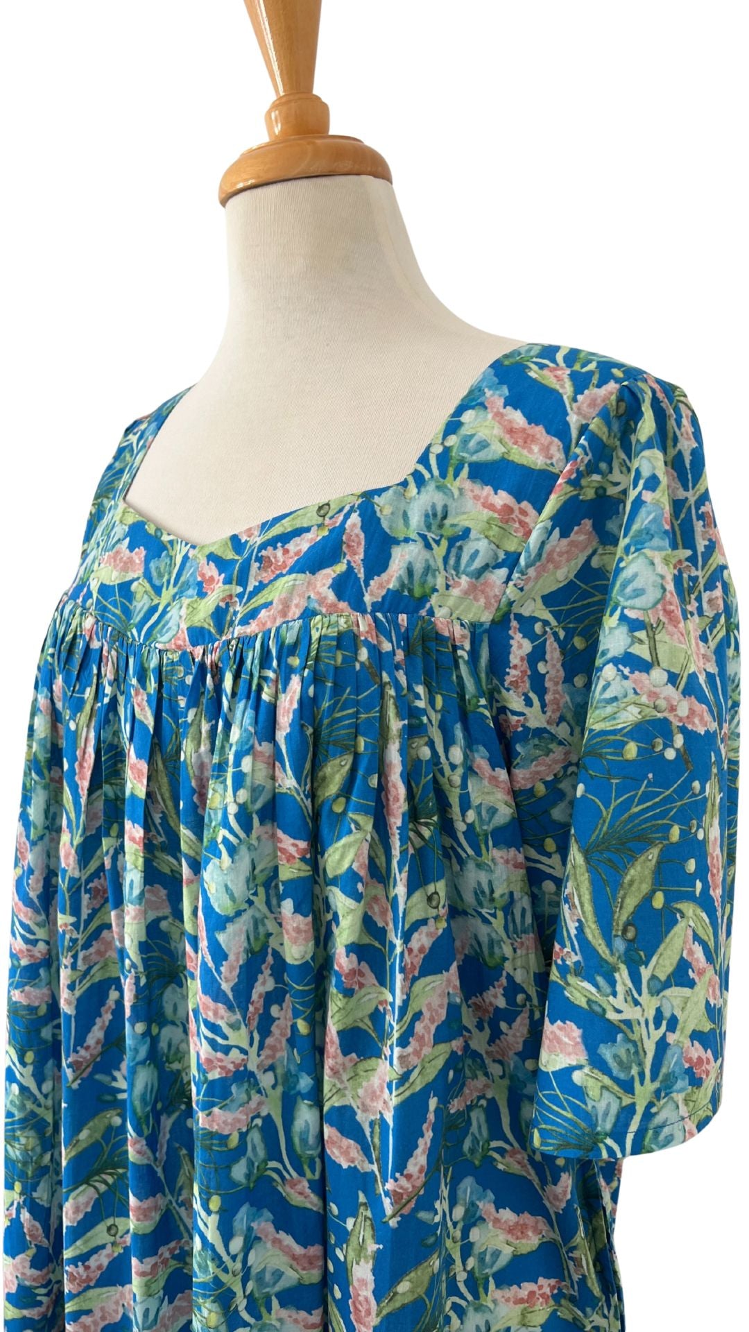 Blue Belle Short Sleeve Nightie