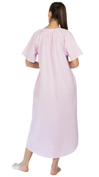 Clarice Pink Short Sleeve Nightie