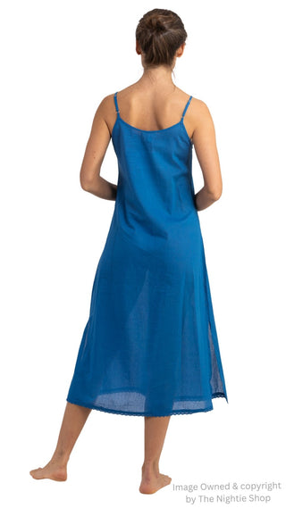 Long Slip Cobalt Blue