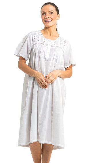 cotton short sleeve nightgown Australia