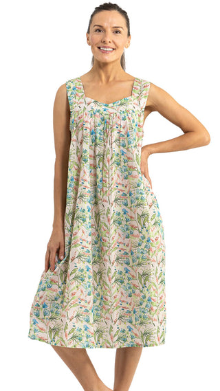 Damsel Sleeveless Maxi Nightie