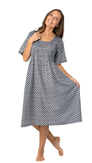 100% cotton nightie plus sizes Australia on model