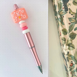 Designer Pink Bag Pen