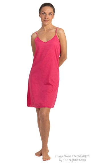 Midi Slip Bright Pink