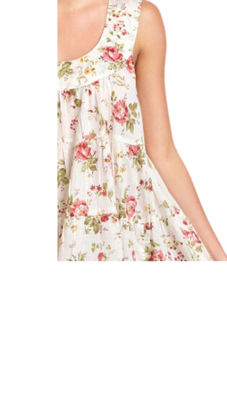 Joan Olive Cotton Maxi Nightdress