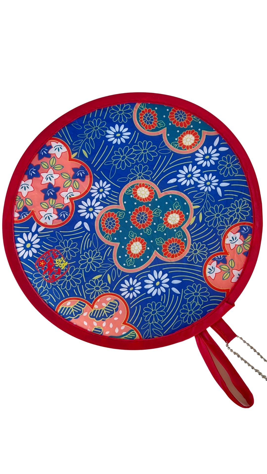 Women's Foldable Hand Fan - Lotus