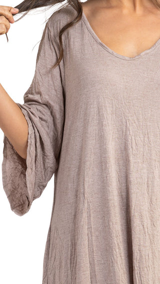 Madeline Stretch Cotton Nightie - Dusk