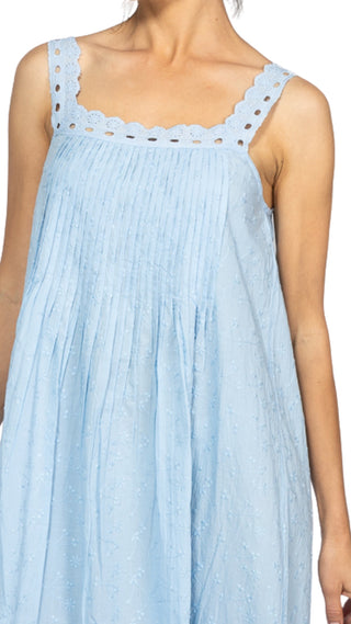 Marie Antoinette Sleeveless Nightie Powder Blue