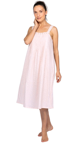 Marie Antoinette Sleeveless Nightie Pink