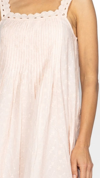 Marie Antoinette Sleeveless Nightie Pink