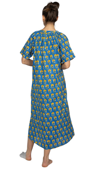 Marigold Short Sleeve Cotton Nightie