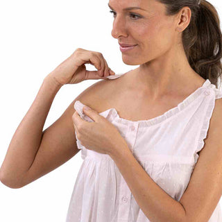 Plus size cotton nighties for hospital