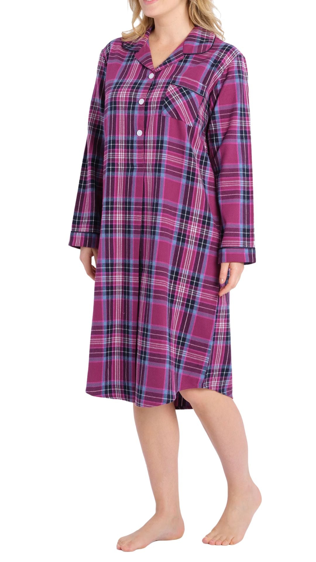 Mulberry Flannelette Nightie