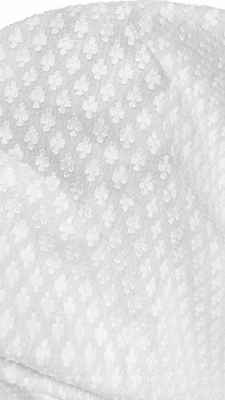 Elsa White Sleeveless Cotton Nightie
