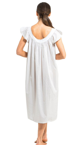 Buy ladies white cotton sleepwear from Australia