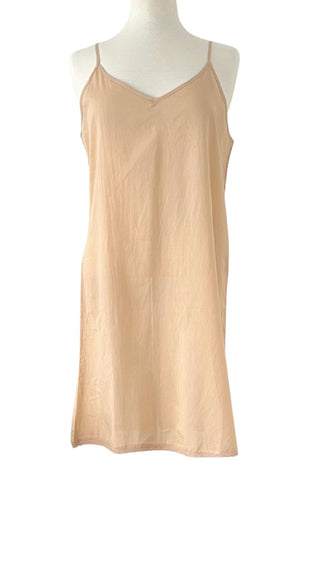 Midi Slip Cotton - NUDE
