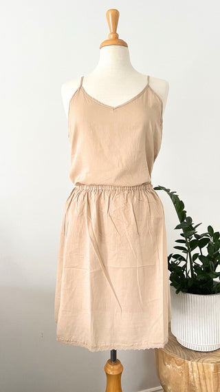 Nude Cotton Petticoat
