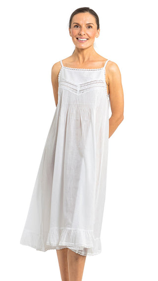 Ophelia White Slip Nightie