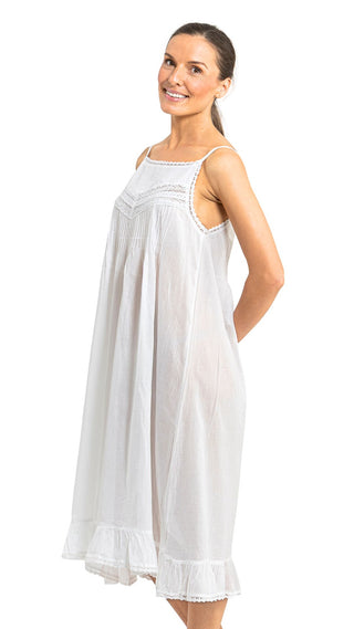 Ophelia White Slip Nightie