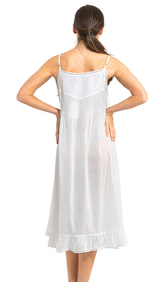 Ophelia White Slip Nightie