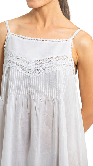 Ophelia White Slip Nightie