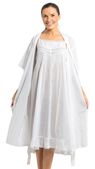 Ophelia White Slip Nightie