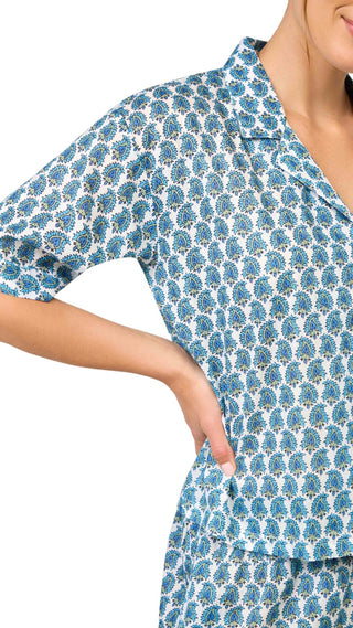 Paisley Cotton Pyjama Set