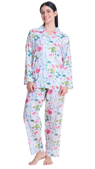 Patsy Long Sleeve Cotton Pyjama Set