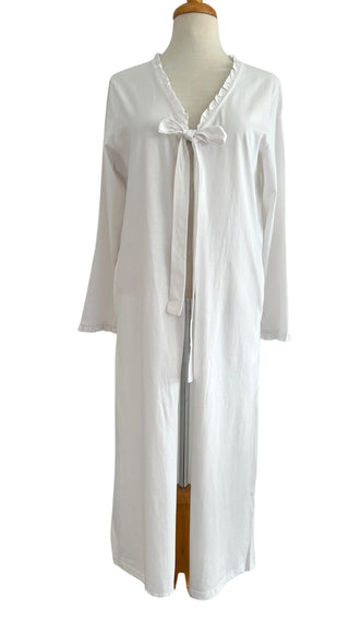 Penelope Long Sleeve Brunch Coat - White