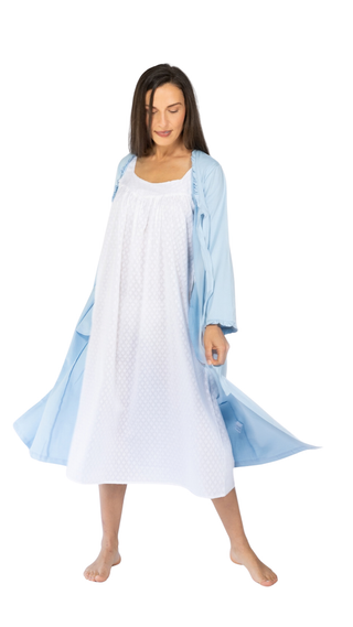 Penelope Brunch Coat Long Sleeve - Blue