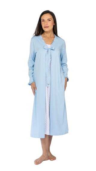 Penelope Brunch Coat Long Sleeve - Blue
