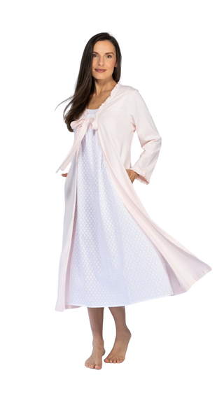 Penelope Long Sleeve Brunch Coat - Pink
