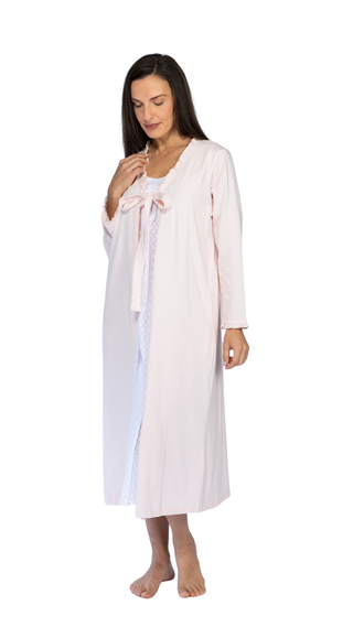 Penelope Long Sleeve Brunch Coat - Pink