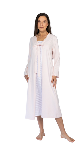 Penelope Long Sleeve Brunch Coat - Pink