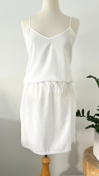 White Cotton Petticoat